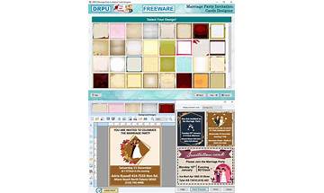 Freeware Marriage Invitation Card Maker for Windows - Download it from Habererciyes for free